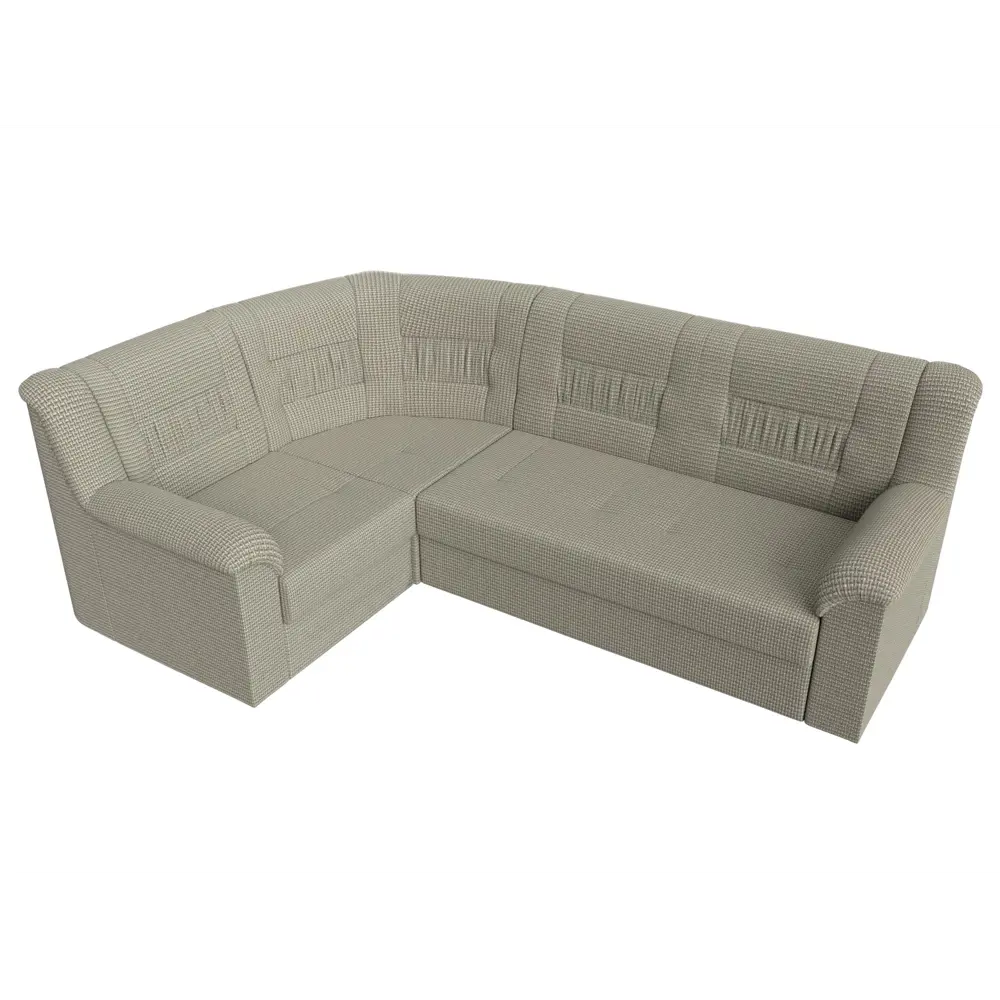 Фото 2 Диван Лига Диванов Карелия 113348L 240x90x170 см рогожка цвет бежевый