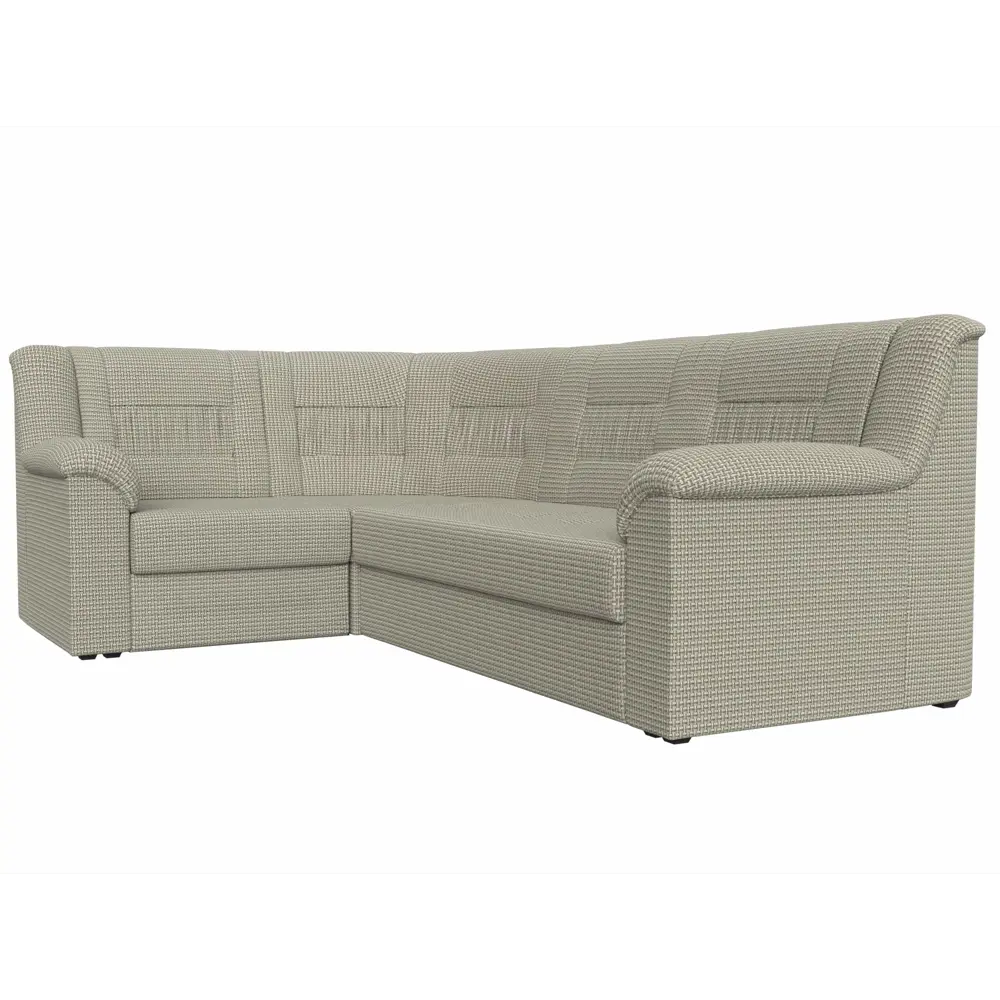 Фото 5 Диван Лига Диванов Карелия 113348L 240x90x170 см рогожка цвет бежевый