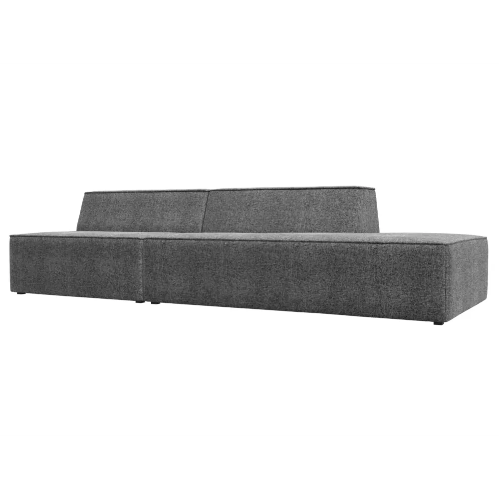 Фото Диван Лига Диванов Монс 119486 280x70x110 см рогожка цвет серый Фото Диван Лига Диванов Монс 119486 280x70x110 см рогожка цвет серый