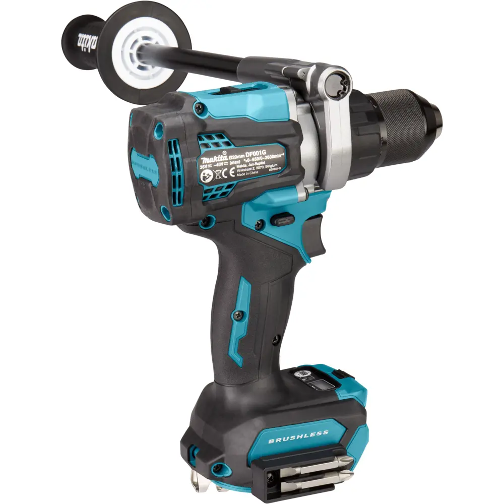 Фото 4 Дрель-шуруповерт аккумуляторная бесщеточная Makita DF001GZ, 40 В Li-ion, без АКБ и ЗУ Фото 4 Дрель-шуруповерт аккумуляторная бесщеточная Makita DF001GZ, 40 В Li-ion, без АКБ и ЗУ
