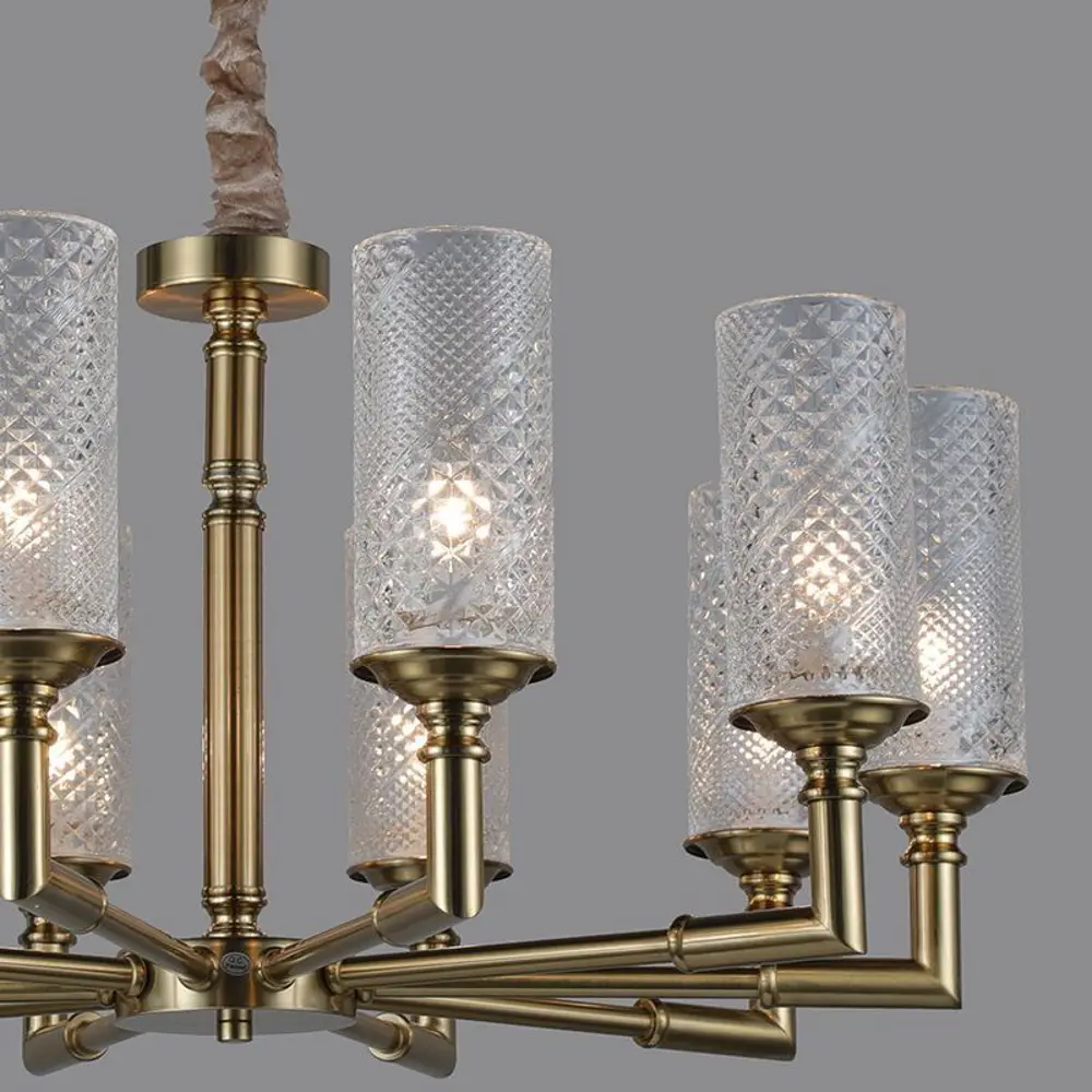 Фото 3 Люстра подвесная Illumico Нет Il8683-10p-10 bb 10 лампа 20 м² цвет бронза Фото 3 Люстра подвесная Illumico Нет Il8683-10p-10 bb 10 лампа 20 м² цвет бронза