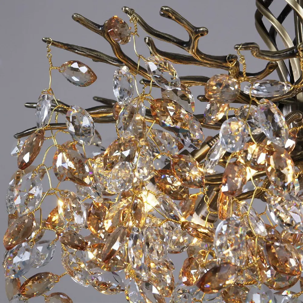 Фото 4 Люстра потолочная Reluce Нет 33023-3.3-06 6 лампа 36 м² цвет бронза