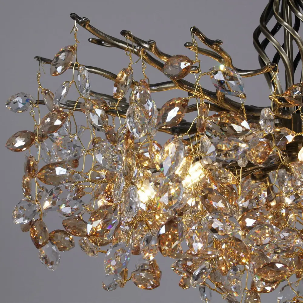 Фото 4 Люстра потолочная Reluce Нет 33023-3.3-08 8 лампа 48 м² цвет бронза Фото 4 Люстра потолочная Reluce Нет 33023-3.3-08 8 лампа 48 м² цвет бронза