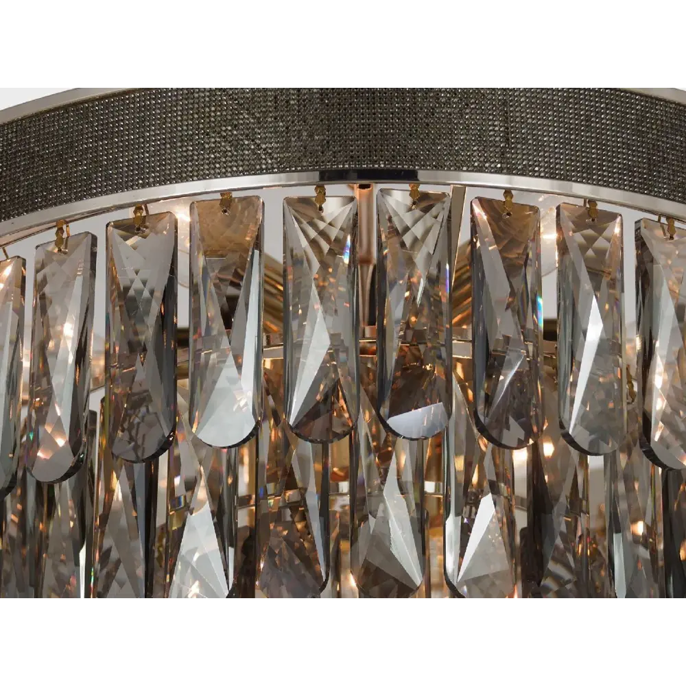 Фото 6 Люстра подвесная Lumina deco Chici Ldp 6002-500 r.gd+gy 9 лампа 18 м² цвет золото Фото 6 Люстра подвесная Lumina deco Chici Ldp 6002-500 r.gd+gy 9 лампа 18 м² цвет золото