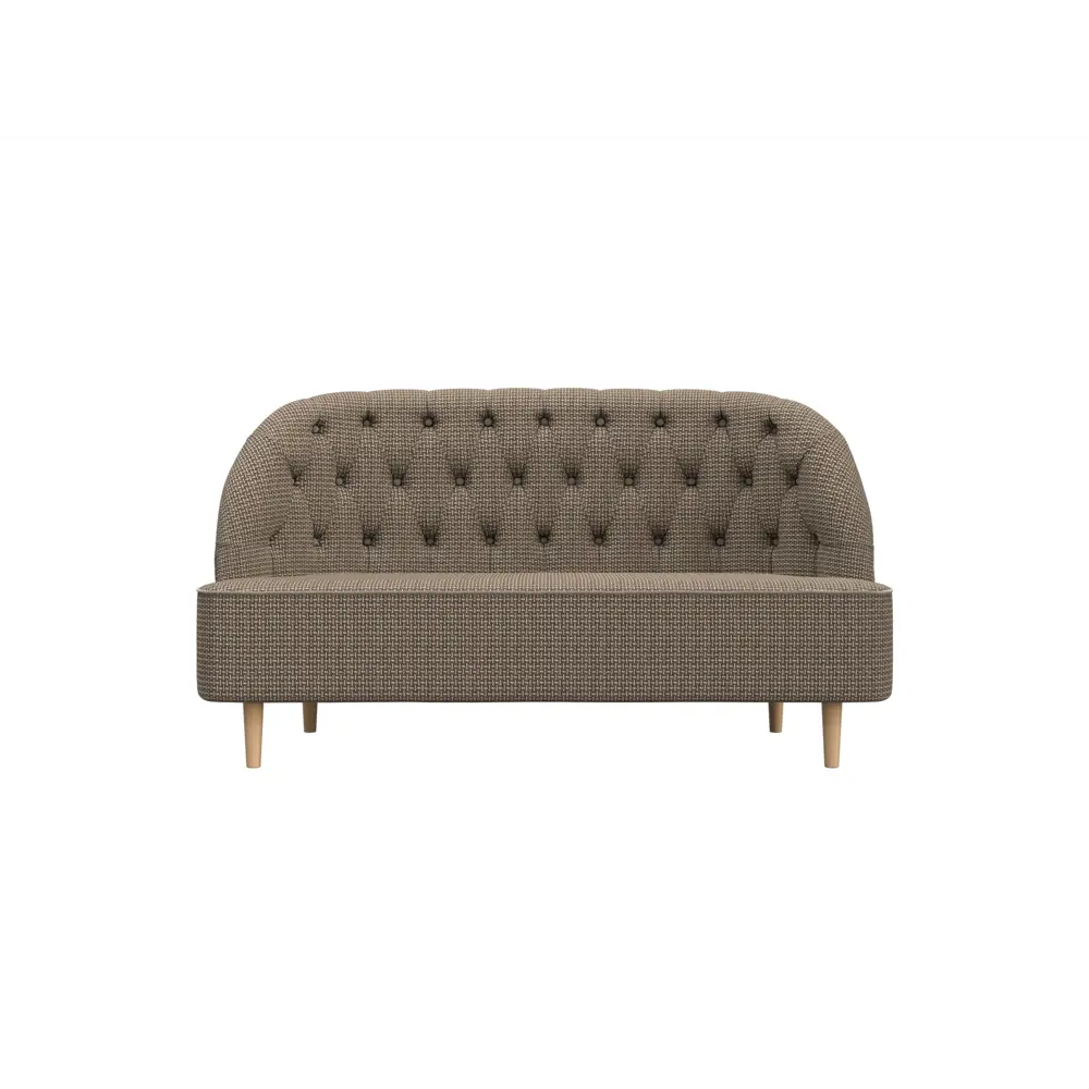 Фото 2 Диван Лига Диванов Амиса 109852 144x82x63 см рогожка цвет коричневый Фото 2 Диван Лига Диванов Амиса 109852 144x82x63 см рогожка цвет коричневый