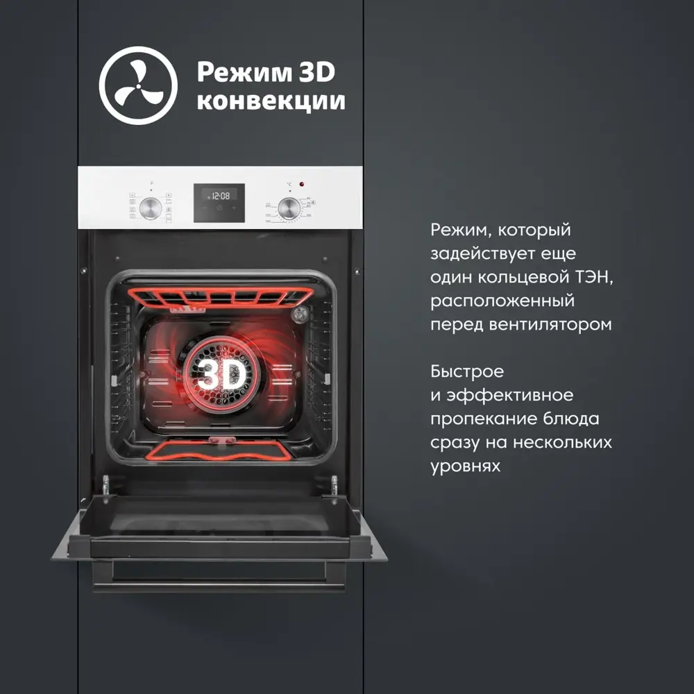 Фото 10 Комплект бытовой техники Simfer S49W470 цвет белый Фото 10 Комплект бытовой техники Simfer S49W470 цвет белый