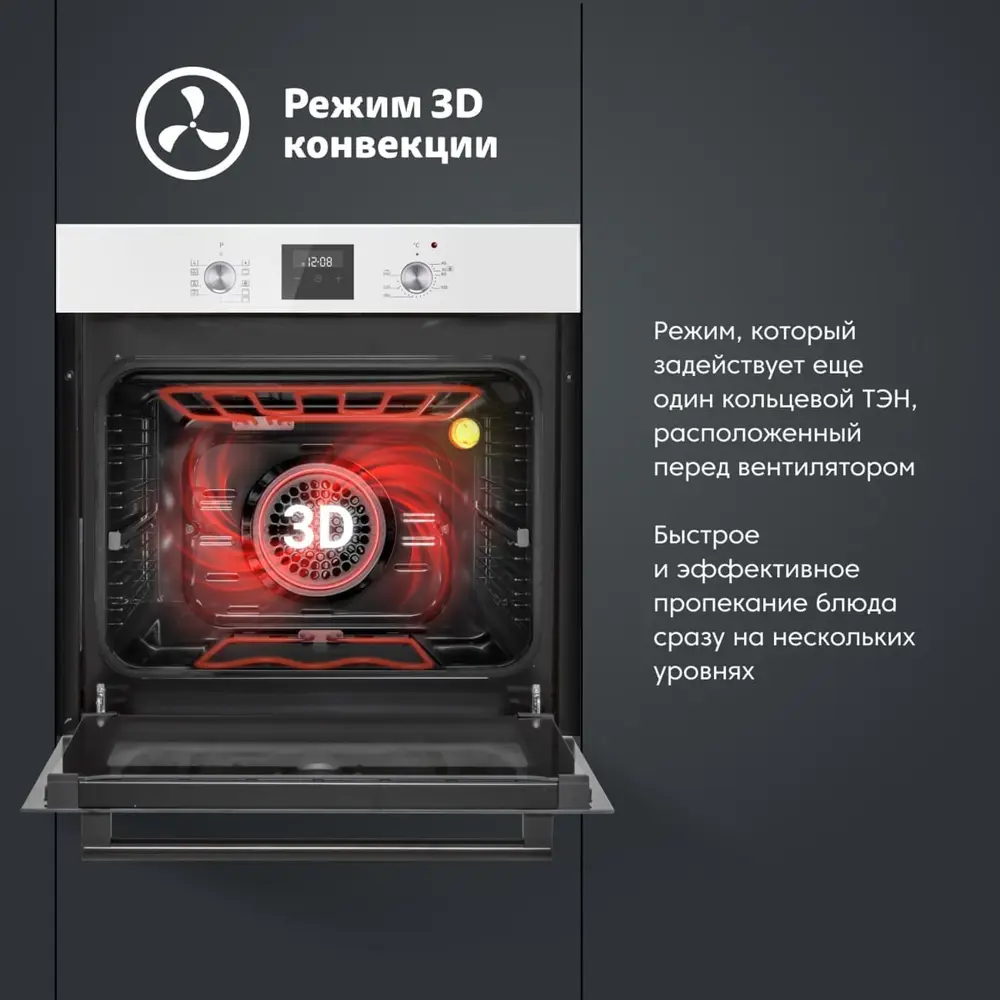 Фото 10 Комплект бытовой техники Simfer S68W070 цвет белый Фото 10 Комплект бытовой техники Simfer S68W070 цвет белый