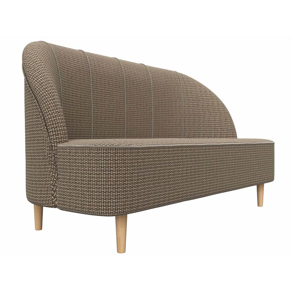 Фото 4 Диван Лига Диванов Фелини 109878 145x82x66 см рогожка цвет коричневый Фото 4 Диван Лига Диванов Фелини 109878 145x82x66 см рогожка цвет коричневый