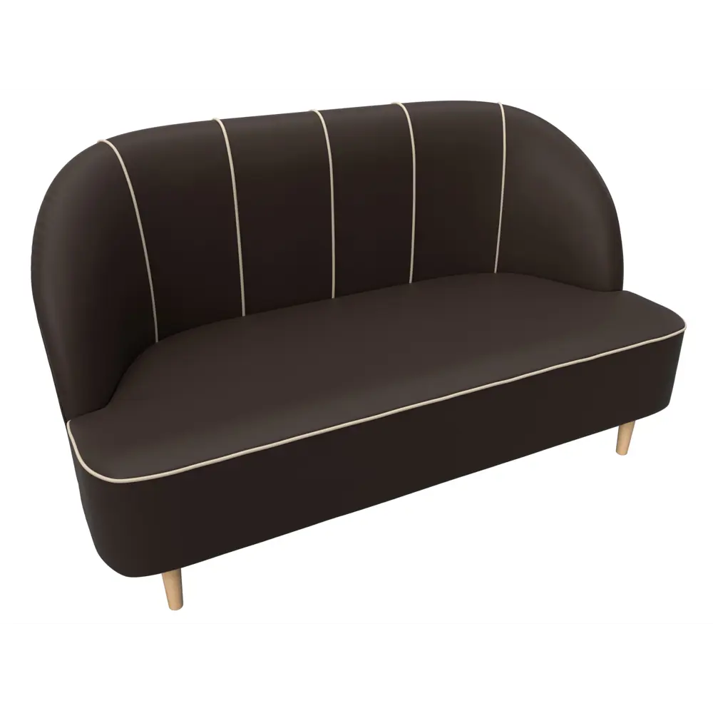 Фото 6 Кушетка Фелини Лига диванов 109875 145x82x66 см экокожа цвет коричневый/бежевый Фото 6 Кушетка Фелини Лига диванов 109875 145x82x66 см экокожа цвет коричневый/бежевый