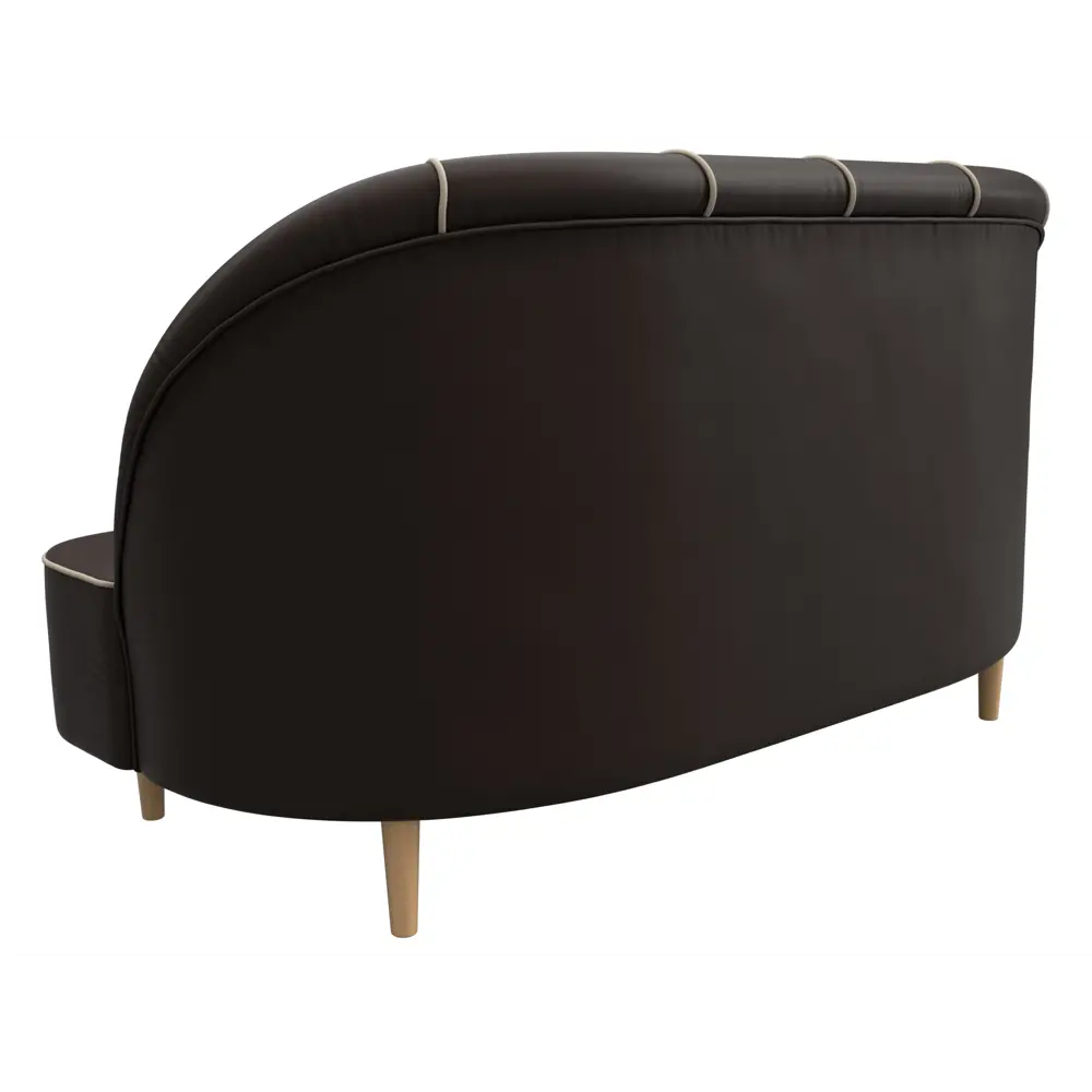 Фото 5 Кушетка Фелини Лига диванов 109875 145x82x66 см экокожа цвет коричневый/бежевый Фото 5 Кушетка Фелини Лига диванов 109875 145x82x66 см экокожа цвет коричневый/бежевый