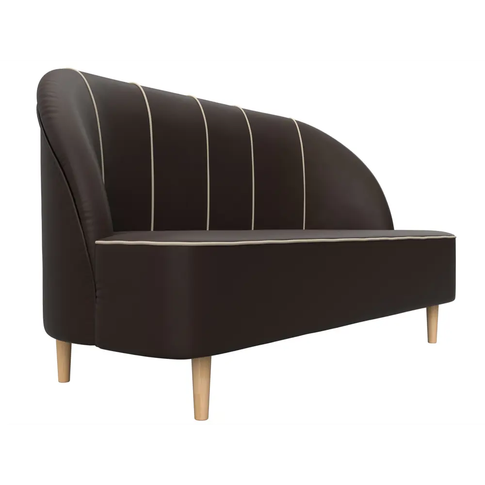 Фото 4 Кушетка Фелини Лига диванов 109875 145x82x66 см экокожа цвет коричневый/бежевый Фото 4 Кушетка Фелини Лига диванов 109875 145x82x66 см экокожа цвет коричневый/бежевый