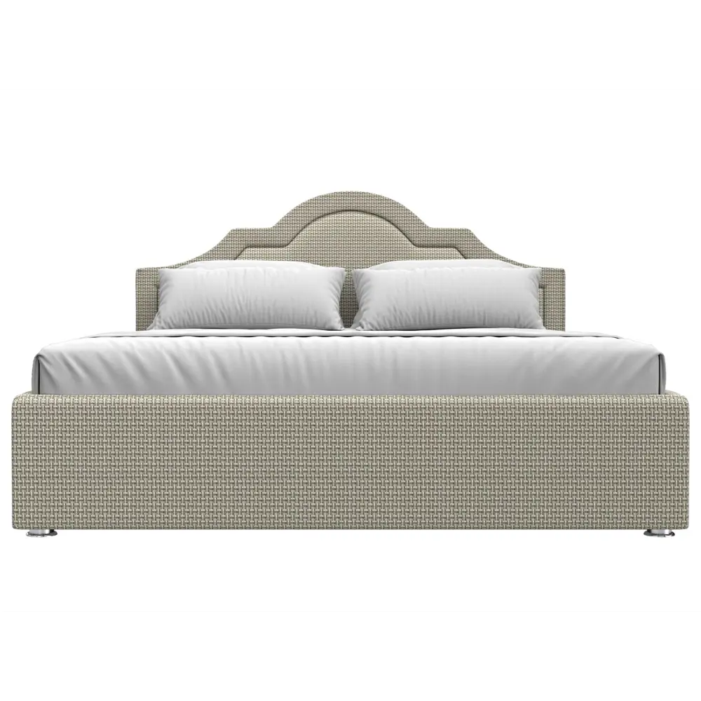 Фото 3 Кровать Лига Диванов Афина 113946 175x110x211 см рогожка цвет корфу 02 Фото 3 Кровать Лига Диванов Афина 113946 175x110x211 см рогожка цвет корфу 02