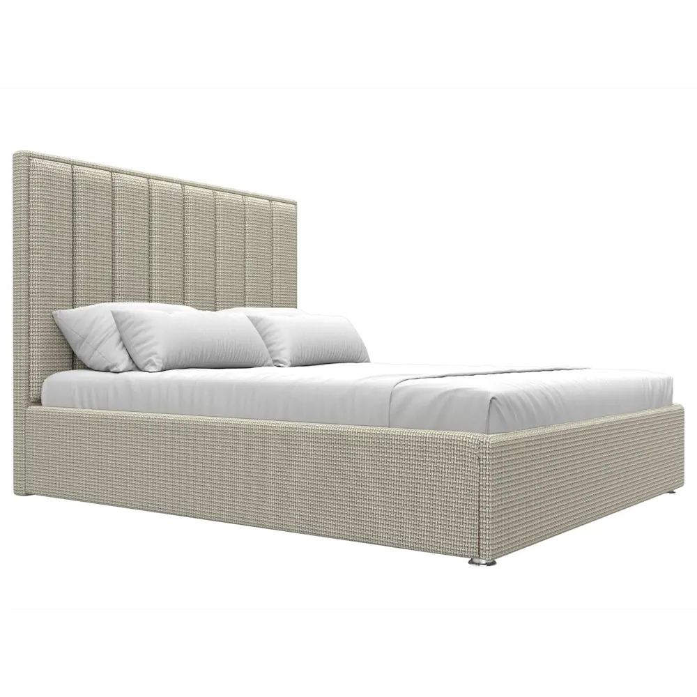 Фото 4 Кровать Лига Диванов Афродита 113060 175x130x213 см рогожка цвет корфу 02 Фото 4 Кровать Лига Диванов Афродита 113060 175x130x213 см рогожка цвет корфу 02