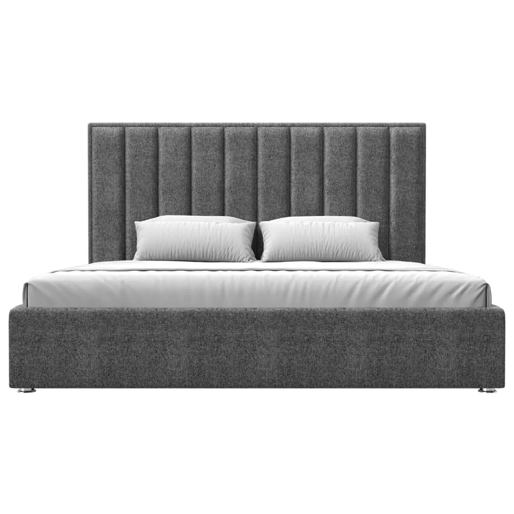 Фото 3 Кровать Лига Диванов Афродита 120623 215x130x213 см рогожка цвет серый Фото 3 Кровать Лига Диванов Афродита 120623 215x130x213 см рогожка цвет серый