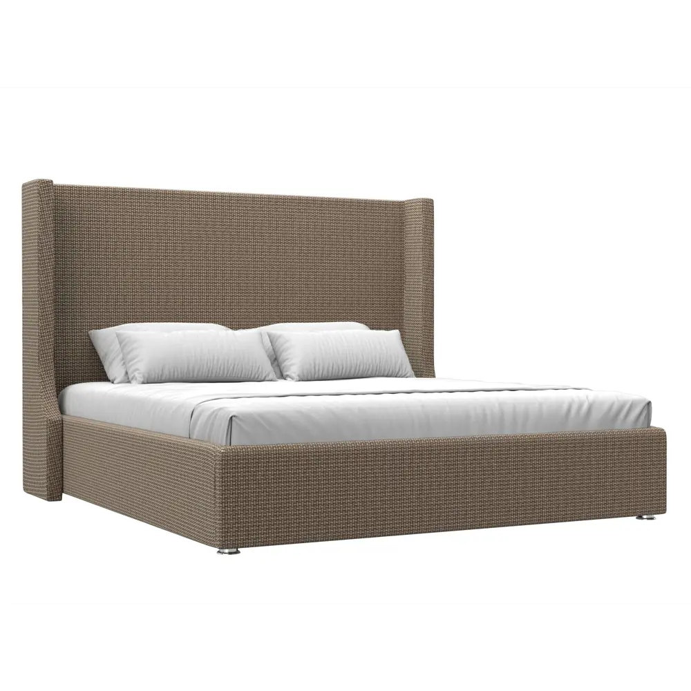 Фото Кровать Лига Диванов Ларго 120740 200x140x211 см рогожка цвет корфу 03 Фото Кровать Лига Диванов Ларго 120740 200x140x211 см рогожка цвет корфу 03