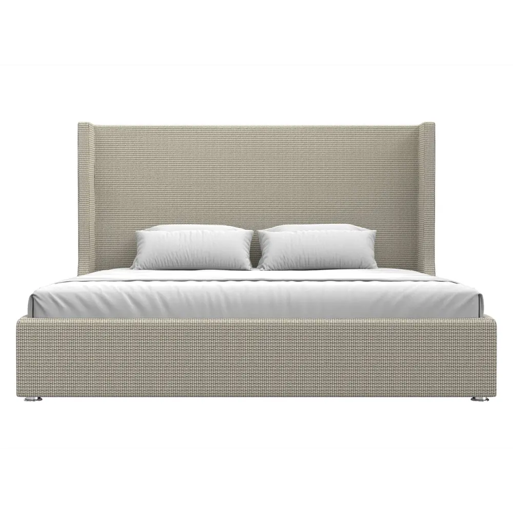 Фото 3 Кровать Лига Диванов Ларго 120760 220x140x211 см рогожка цвет корфу 02 Фото 3 Кровать Лига Диванов Ларго 120760 220x140x211 см рогожка цвет корфу 02