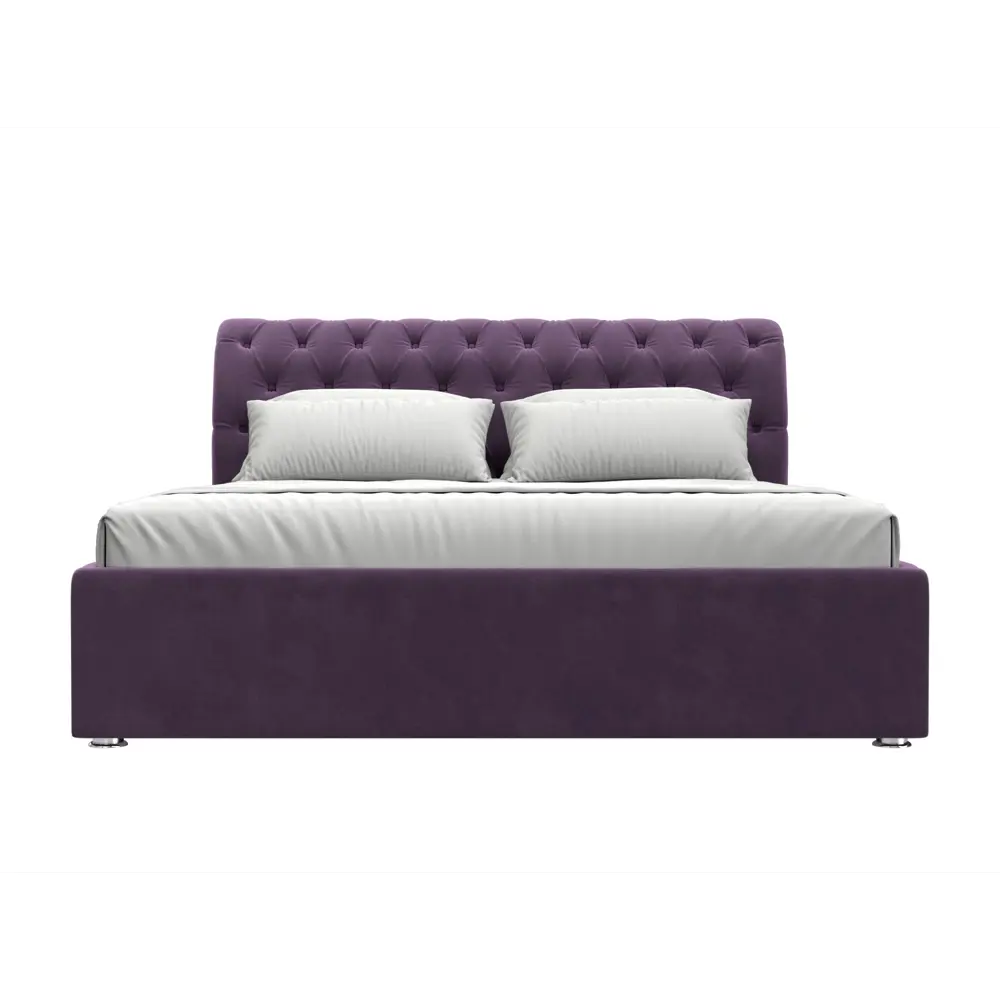 Фото 3 Кровать Сицилия 160 Лига диванов 120144 184x110x239 см микровельвет цвет сиреневый