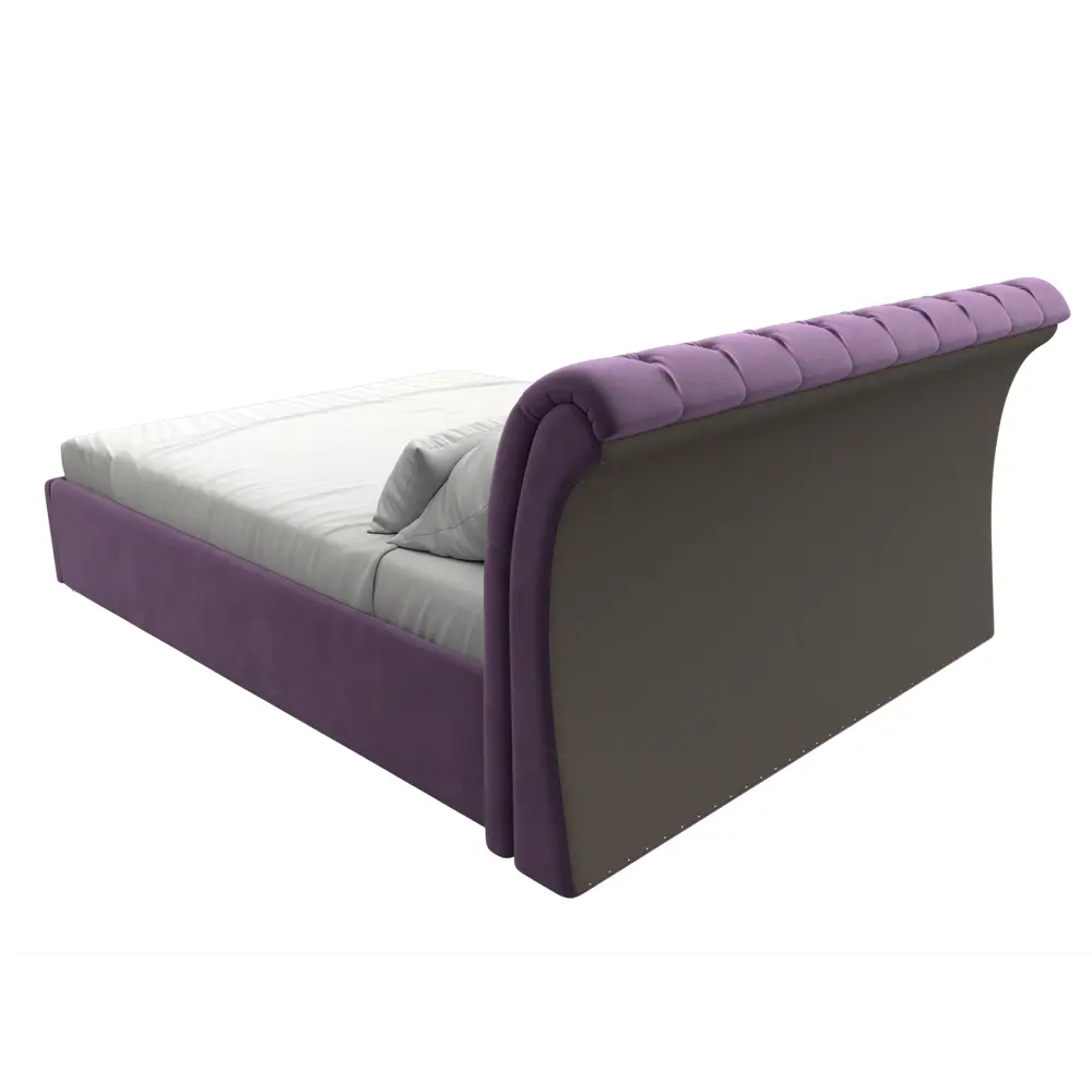 Фото 5 Кровать Сицилия 160 Лига диванов 120144 184x110x239 см микровельвет цвет сиреневый