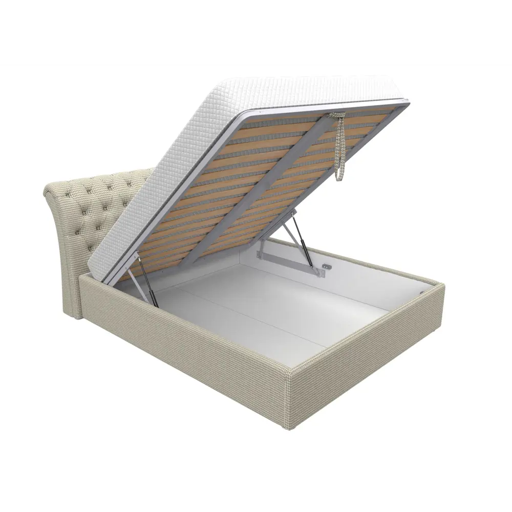 Фото 6 Кровать Лига Диванов Сицилия 120149 184x110x239 см рогожка цвет корфу 02 Фото 6 Кровать Лига Диванов Сицилия 120149 184x110x239 см рогожка цвет корфу 02