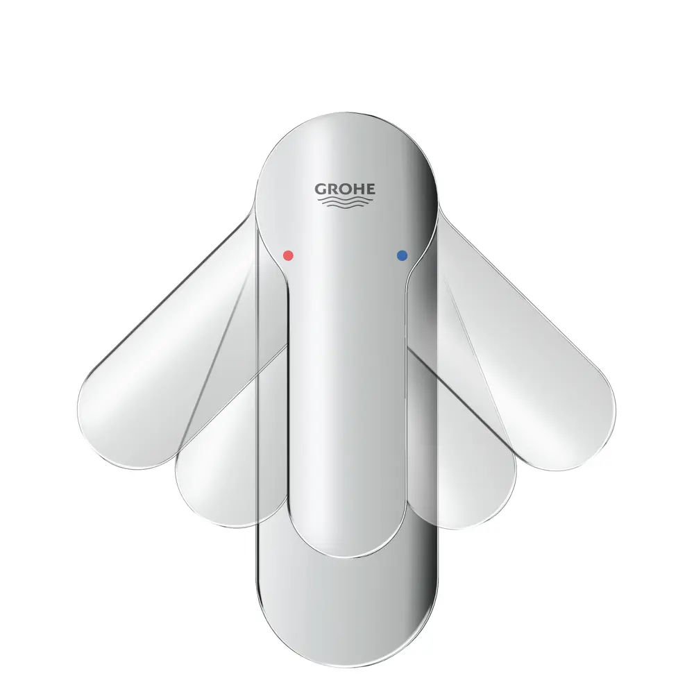 Фото 5 Смеситель для раковины Grohe Startclova S однорычажный цвет хром Фото 5 Смеситель для раковины Grohe Startclova S однорычажный цвет хром
