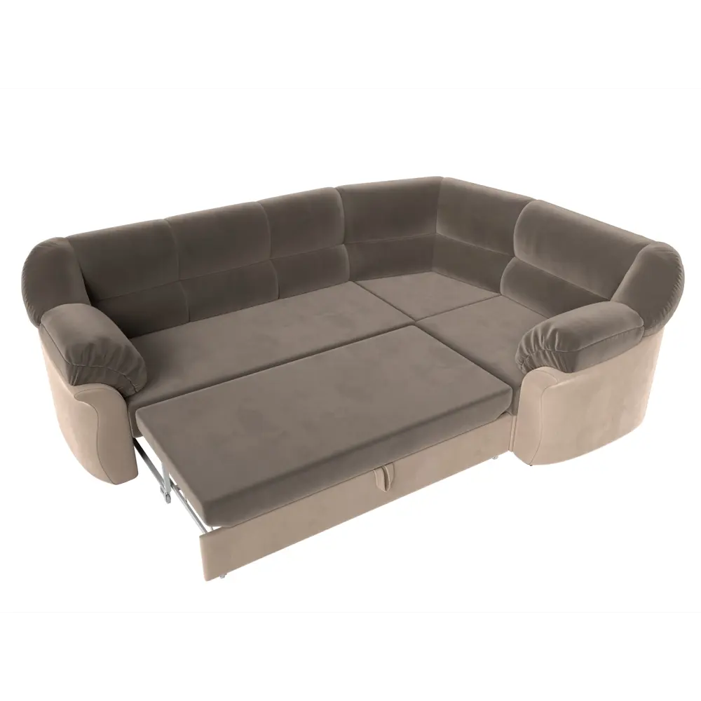 Фото 7 Диван Лига Диванов Карнелла 29422 260x93x182 см велюр цвет коричневый Фото 7 Диван Лига Диванов Карнелла 29422 260x93x182 см велюр цвет коричневый