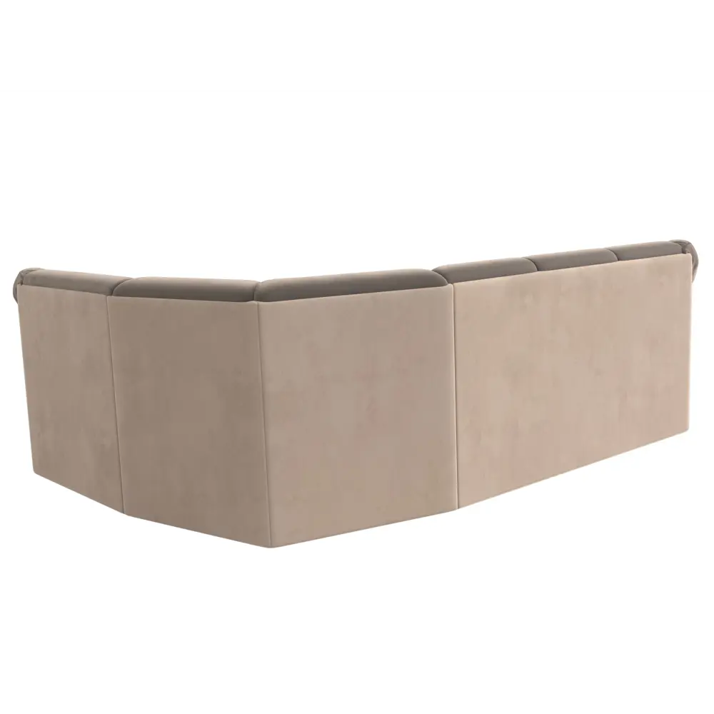 Фото 5 Диван Лига Диванов Карнелла 29422 260x93x182 см велюр цвет коричневый Фото 5 Диван Лига Диванов Карнелла 29422 260x93x182 см велюр цвет коричневый