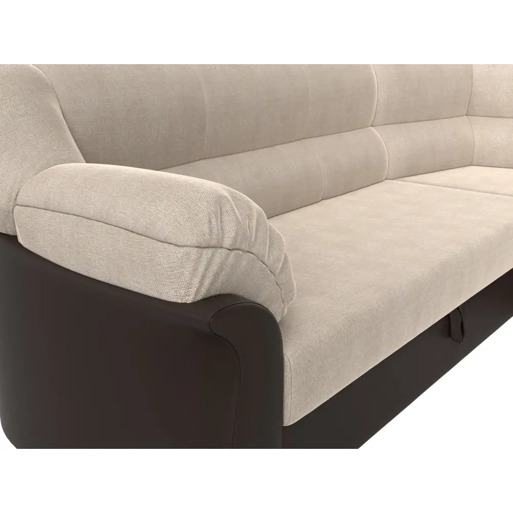 Фото 3 Диван Лига Диванов Карнелла 109566 260x93x182 см рогожка цвет бежевый Фото 3 Диван Лига Диванов Карнелла 109566 260x93x182 см рогожка цвет бежевый