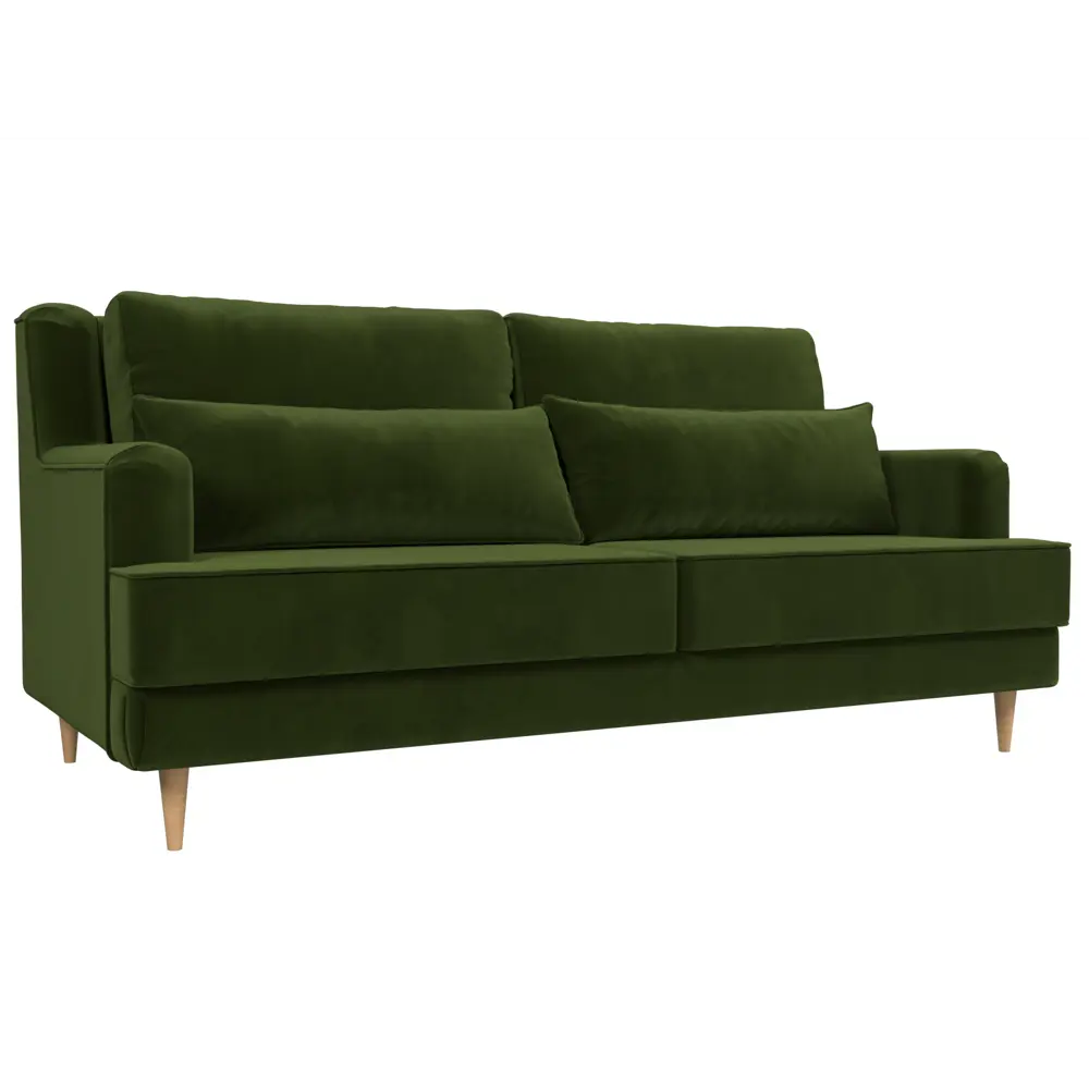 Фото Диван Лига Диванов Джерси 105413 217x88x99 см вельвет цвет зеленый Фото Диван Лига Диванов Джерси 105413 217x88x99 см вельвет цвет зеленый