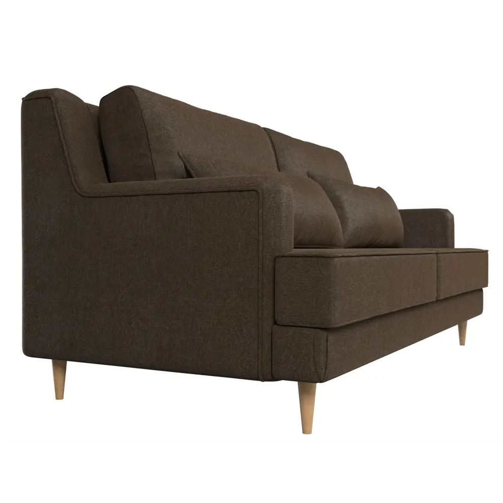 Фото 3 Диван Лига Диванов Джерси 105418 217x88x99 см рогожка цвет коричневый Фото 3 Диван Лига Диванов Джерси 105418 217x88x99 см рогожка цвет коричневый