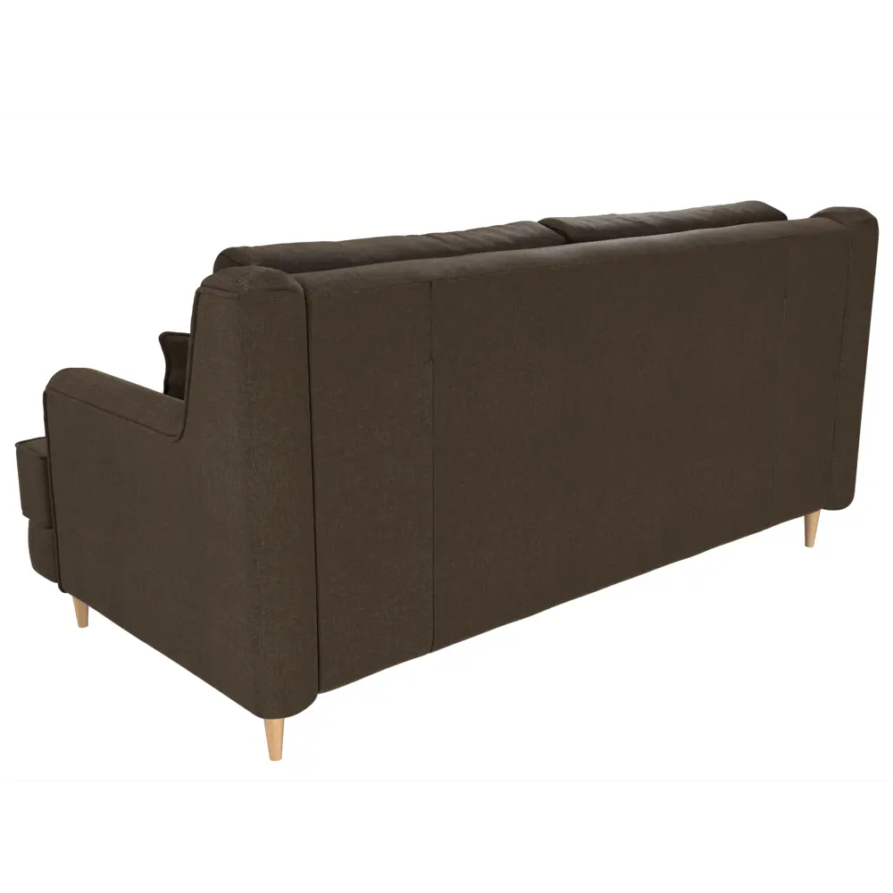 Фото 6 Диван Лига Диванов Джерси 105418 217x88x99 см рогожка цвет коричневый Фото 6 Диван Лига Диванов Джерси 105418 217x88x99 см рогожка цвет коричневый