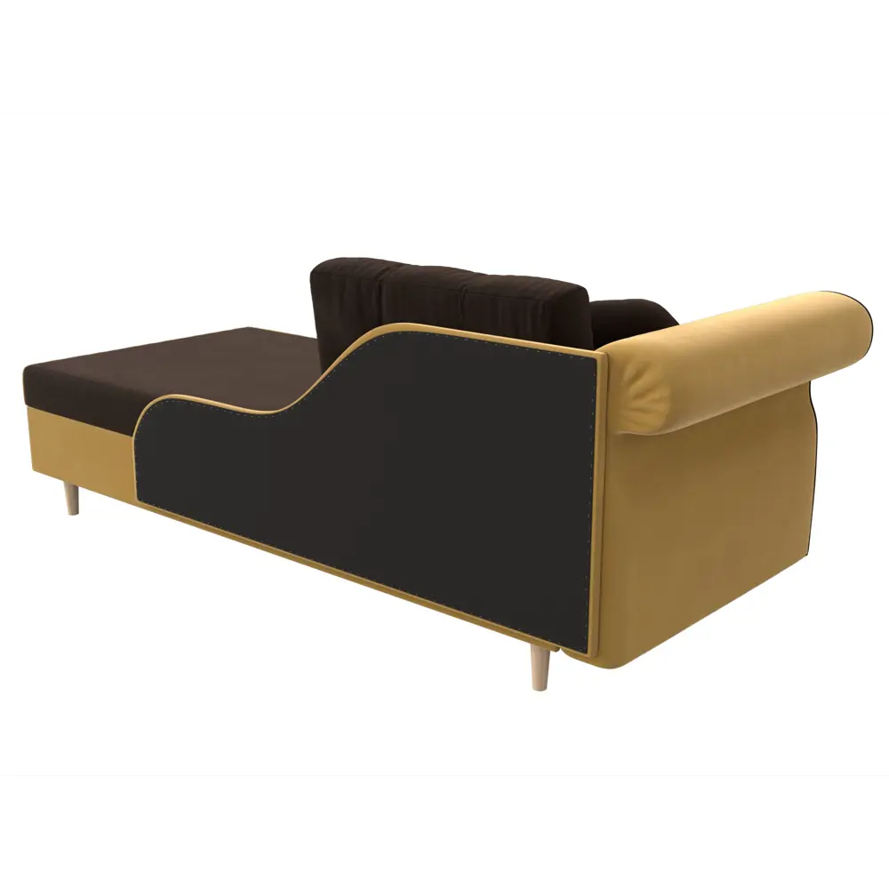 Фото 5 Диван Лига Диванов Лорд 119346L 225x84x85 см вельвет цвет коричневый Фото 5 Диван Лига Диванов Лорд 119346L 225x84x85 см вельвет цвет коричневый