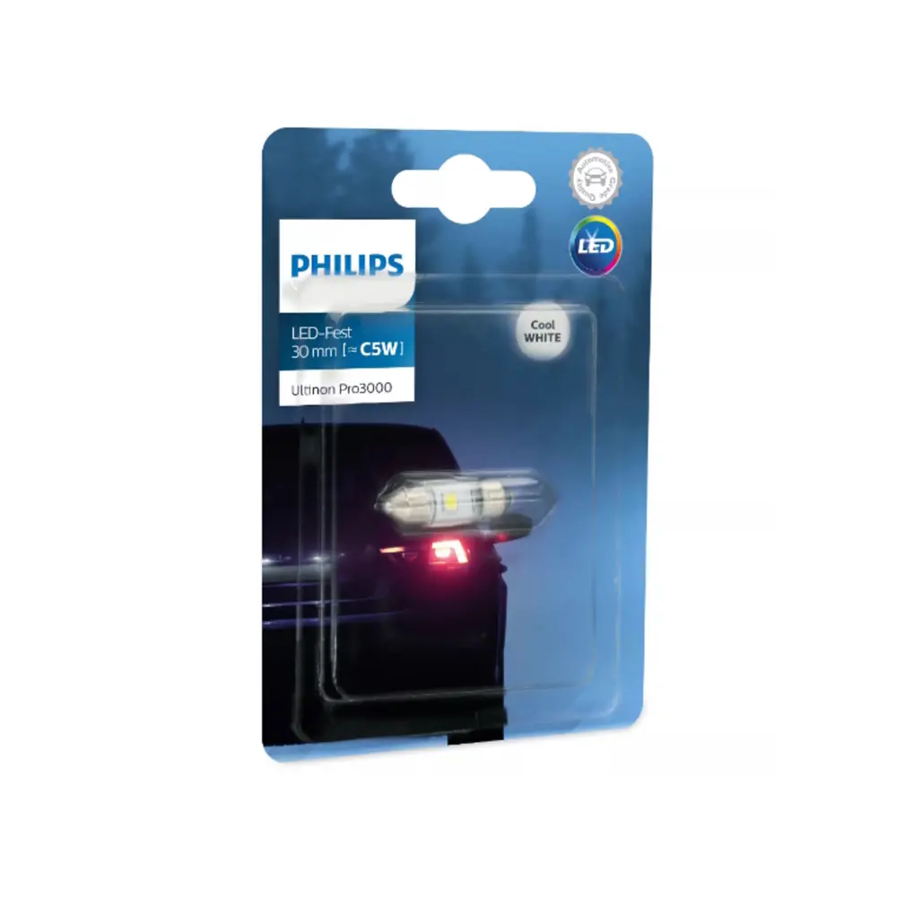 Фото 2 Автолампа светодиодная Philips 11860u30cwb1 Sv8.5 12 В 0.6 Вт 1 шт Фото 2 Автолампа светодиодная Philips 11860u30cwb1 Sv8.5 12 В 0.6 Вт 1 шт
