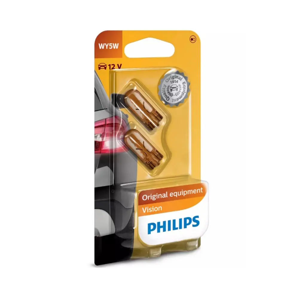 Фото Автолампа галогеновая Philips 12396nab2 W2.1x9.5d 12 В 5 Вт 2 шт Фото Автолампа галогеновая Philips 12396nab2 W2.1x9.5d 12 В 5 Вт 2 шт