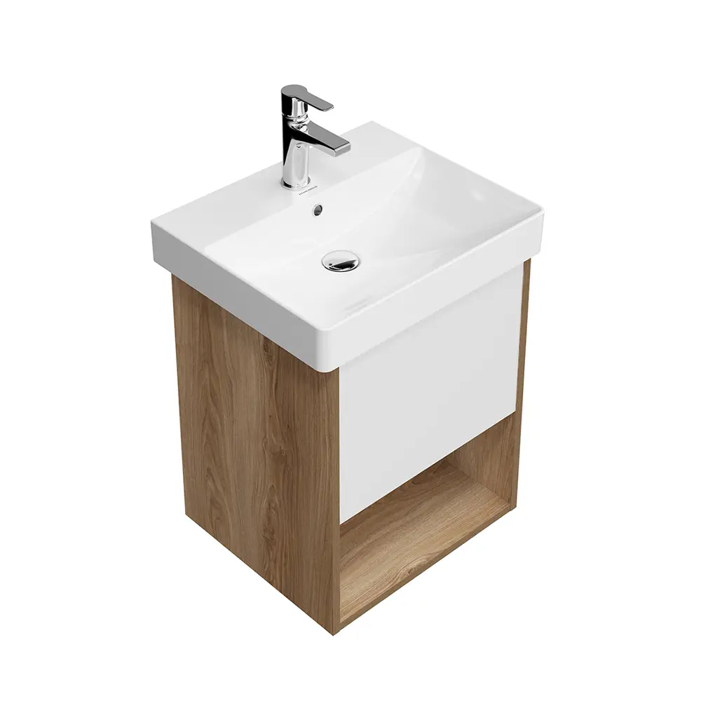 Фото 5 Раковина Kerama Marazzi Pro Мебельная Подвесная 50, Белая Глянцевая Фото 5 Раковина Kerama Marazzi Pro Мебельная Подвесная 50, Белая Глянцевая