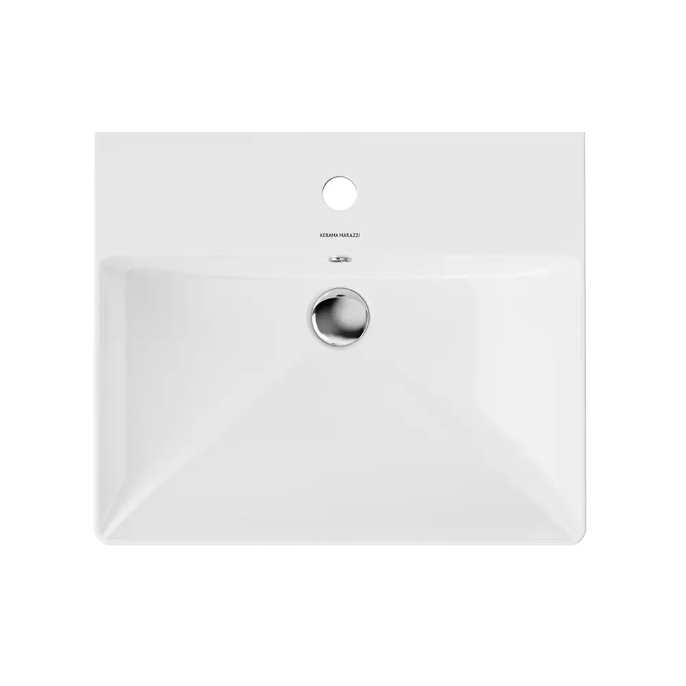 Фото 2 Раковина Kerama Marazzi Pro Мебельная Подвесная 50, Белая Глянцевая Фото 2 Раковина Kerama Marazzi Pro Мебельная Подвесная 50, Белая Глянцевая