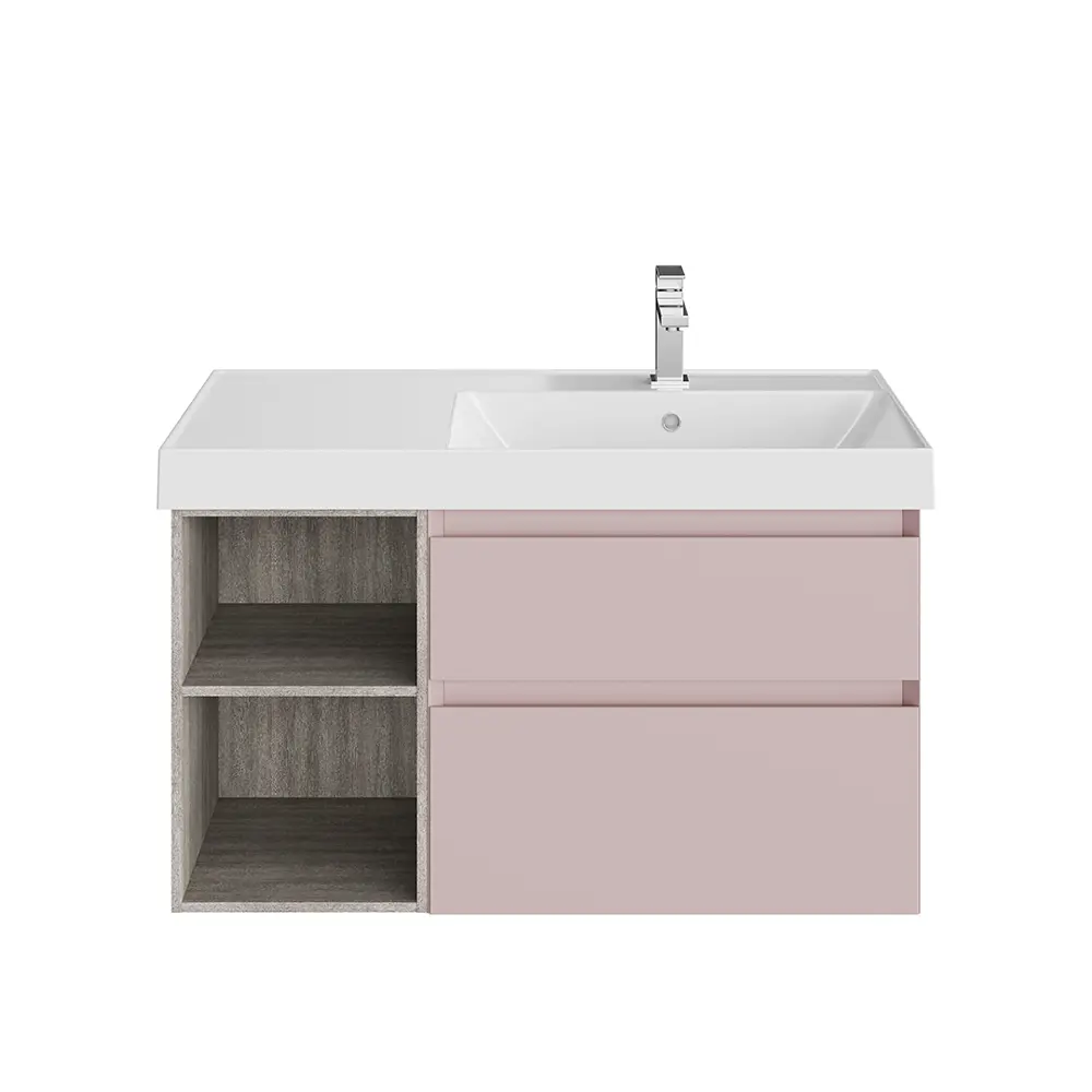 Фото 4 Тумба под раковину Kerama Marazzi CUBO CUB.90Rh\MAL подвесная 90