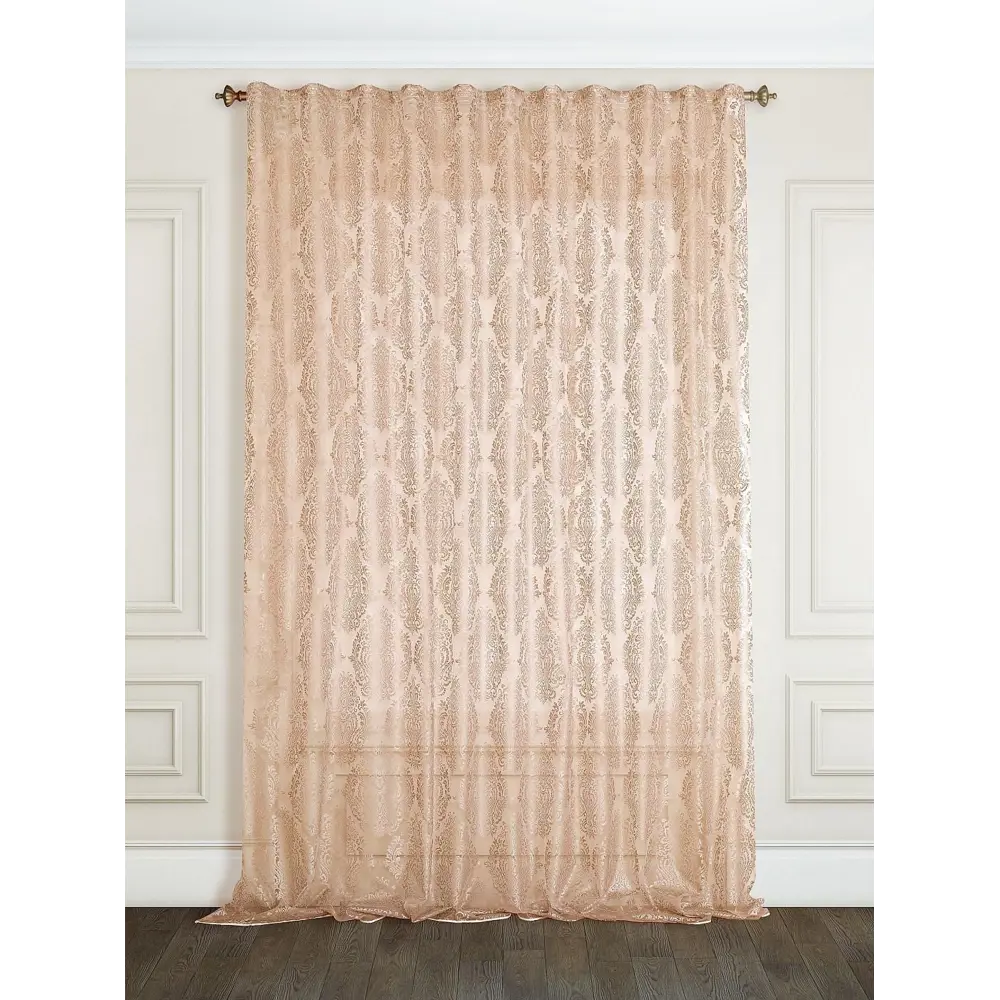 Фото 4 Тюль на ленте At Home Асдис AT122365 300x290 см вуаль цвет красный