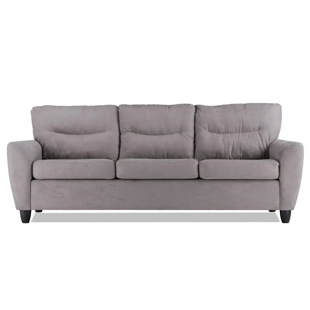 Фото Диван Ramart design Наполи 80404101 205x80x80 см замша цвет коричневый Фото Диван Ramart design Наполи 80404101 205x80x80 см замша цвет коричневый