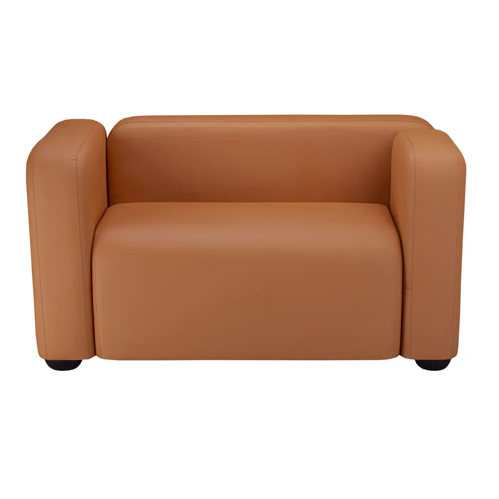 Фото 3 Диван Ramart design Квадрато 80404011 138x76x69 см искусственная кожа цвет оранжевый/медный Фото 3 Диван Ramart design Квадрато 80404011 138x76x69 см искусственная кожа цвет оранжевый/медный