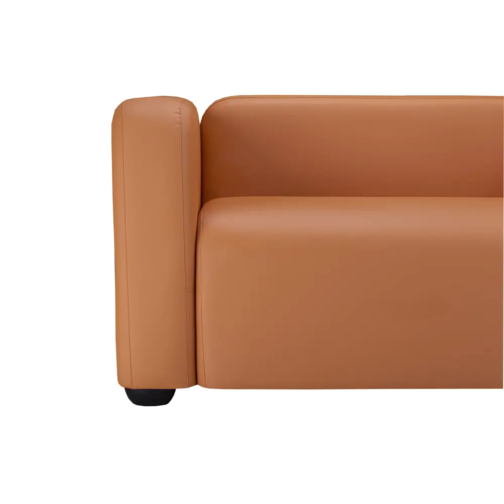 Фото 2 Диван Ramart design Квадрато 80404011 138x76x69 см искусственная кожа цвет оранжевый/медный Фото 2 Диван Ramart design Квадрато 80404011 138x76x69 см искусственная кожа цвет оранжевый/медный