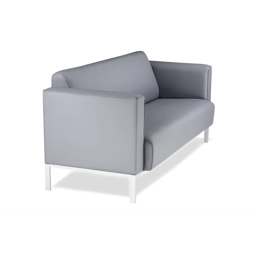 Фото 2 Диван Ramart design Тоскана 80404039 1600x89x81 см искусственная кожа цвет серый/серебристый Фото 2 Диван Ramart design Тоскана 80404039 1600x89x81 см искусственная кожа цвет серый/серебристый