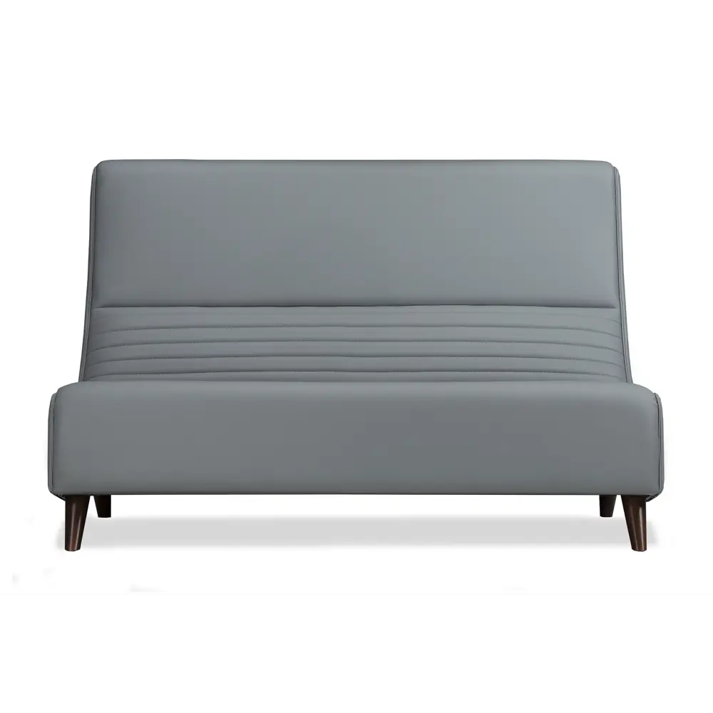 Фото Диван Ramart design Овале 80524397 161x104x91 см искусственная кожа цвет серый/серебристый Фото Диван Ramart design Овале 80524397 161x104x91 см искусственная кожа цвет серый/серебристый
