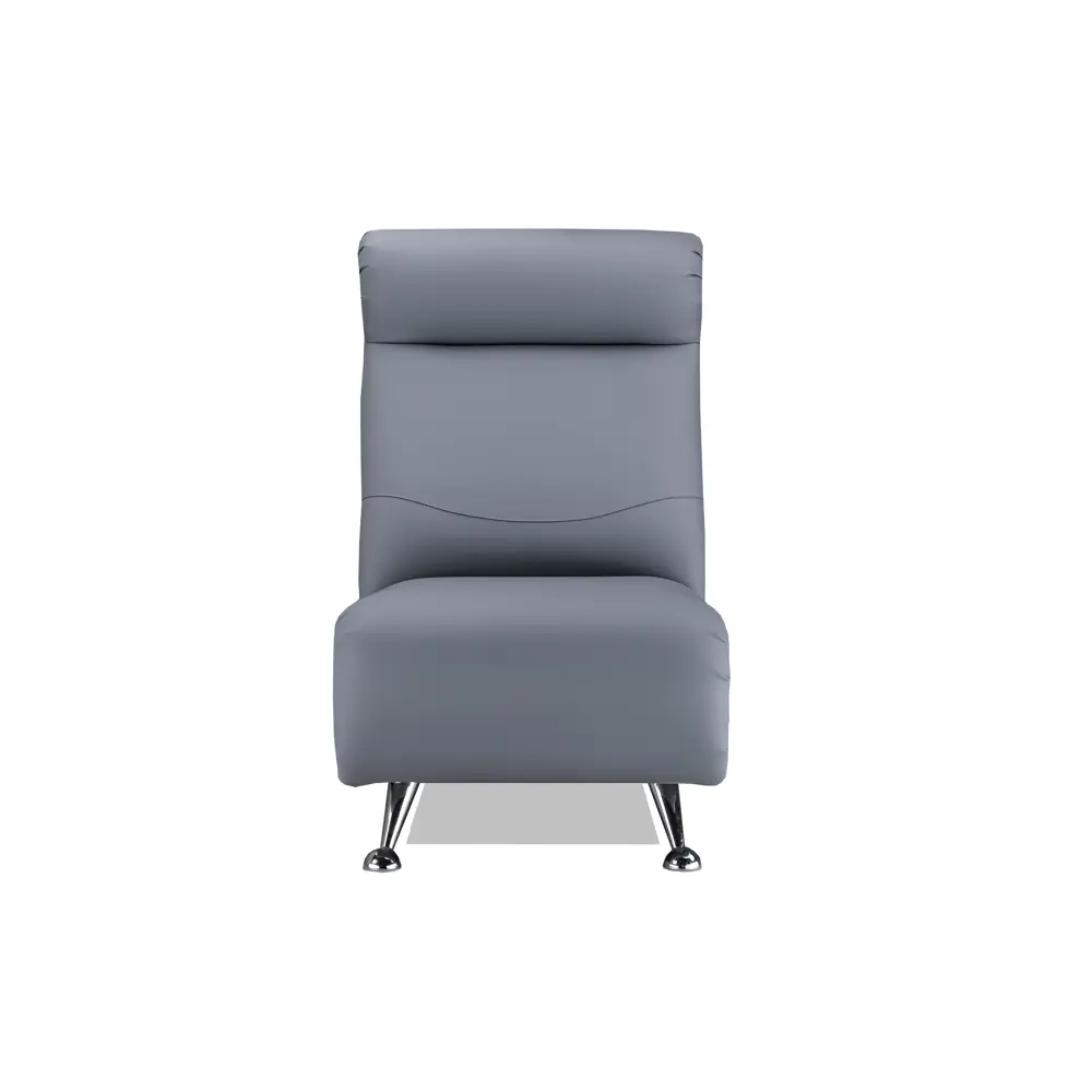 Фото Диван Ramart design Ва-банк 80524470 56x81x80 см искусственная кожа цвет серый/серебристый Фото Диван Ramart design Ва-банк 80524470 56x81x80 см искусственная кожа цвет серый/серебристый