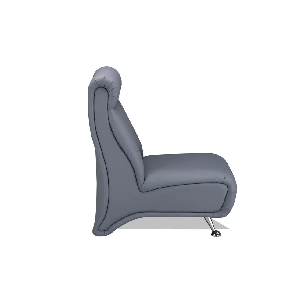 Фото 4 Диван Ramart design Ва-банк 80524470 56x81x80 см искусственная кожа цвет серый/серебристый Фото 4 Диван Ramart design Ва-банк 80524470 56x81x80 см искусственная кожа цвет серый/серебристый