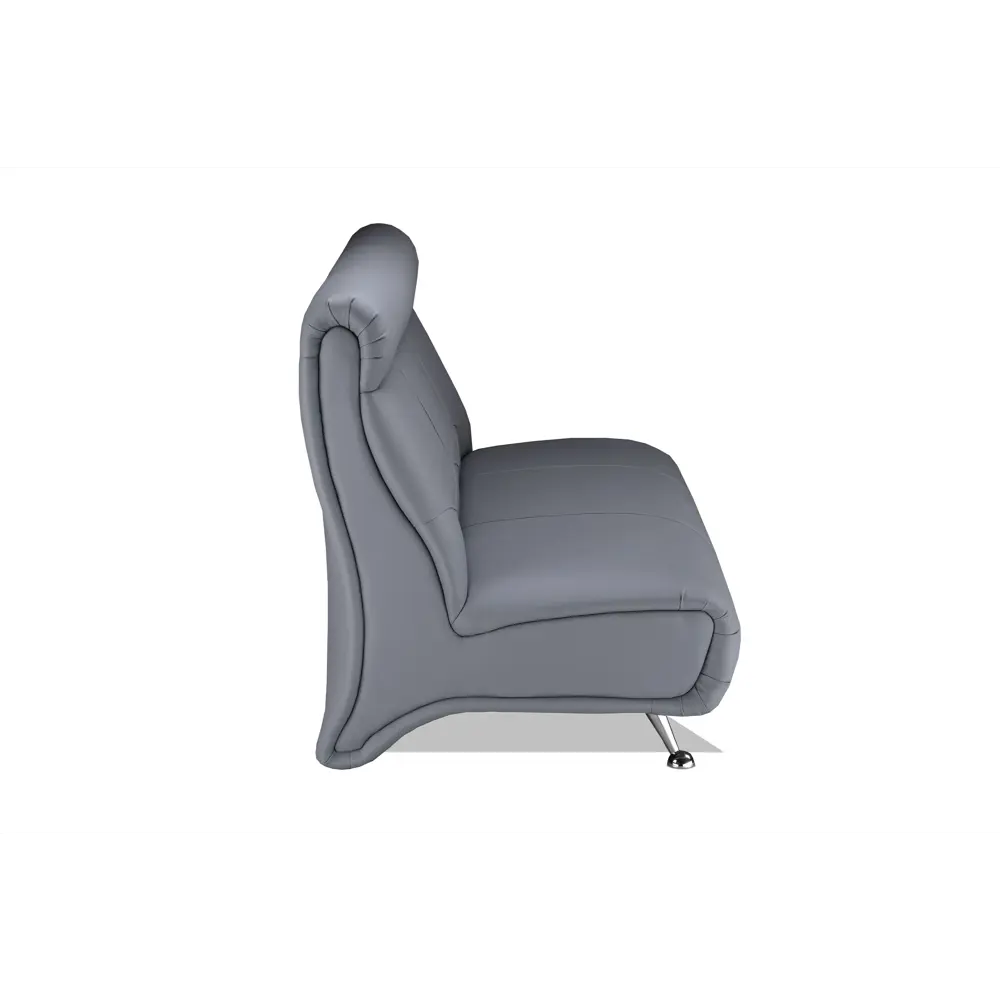 Фото 4 Диван Ramart design Ва-банк 80524471 158x81x80 см искусственная кожа цвет серый/серебристый Фото 4 Диван Ramart design Ва-банк 80524471 158x81x80 см искусственная кожа цвет серый/серебристый
