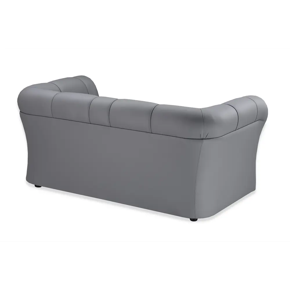 Фото 7 Диван 2 местный Ramart design Ригель 80524488 160x71x86 см искусственная кожа цвет серый/серебристый Фото 7 Диван 2 местный Ramart design Ригель 80524488 160x71x86 см искусственная кожа цвет серый/серебристый