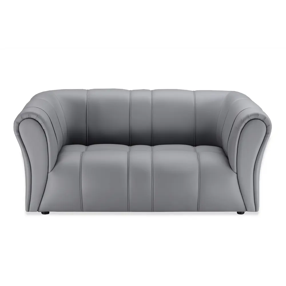 Фото 10 Диван 2 местный Ramart design Ригель 80524488 160x71x86 см искусственная кожа цвет серый/серебристый Фото 10 Диван 2 местный Ramart design Ригель 80524488 160x71x86 см искусственная кожа цвет серый/серебристый