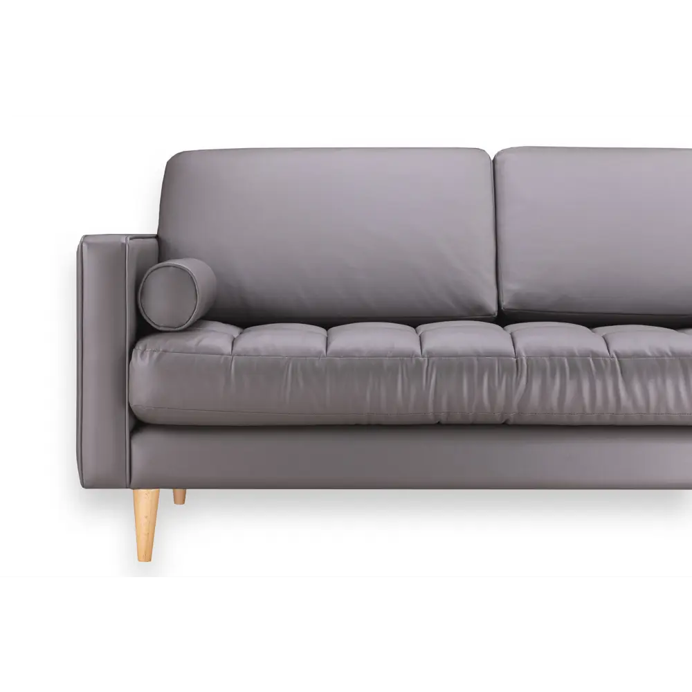 Фото 7 Диван Ramart design Асти 80524327 200x90x95 см искусственная кожа цвет коричневый Фото 7 Диван Ramart design Асти 80524327 200x90x95 см искусственная кожа цвет коричневый