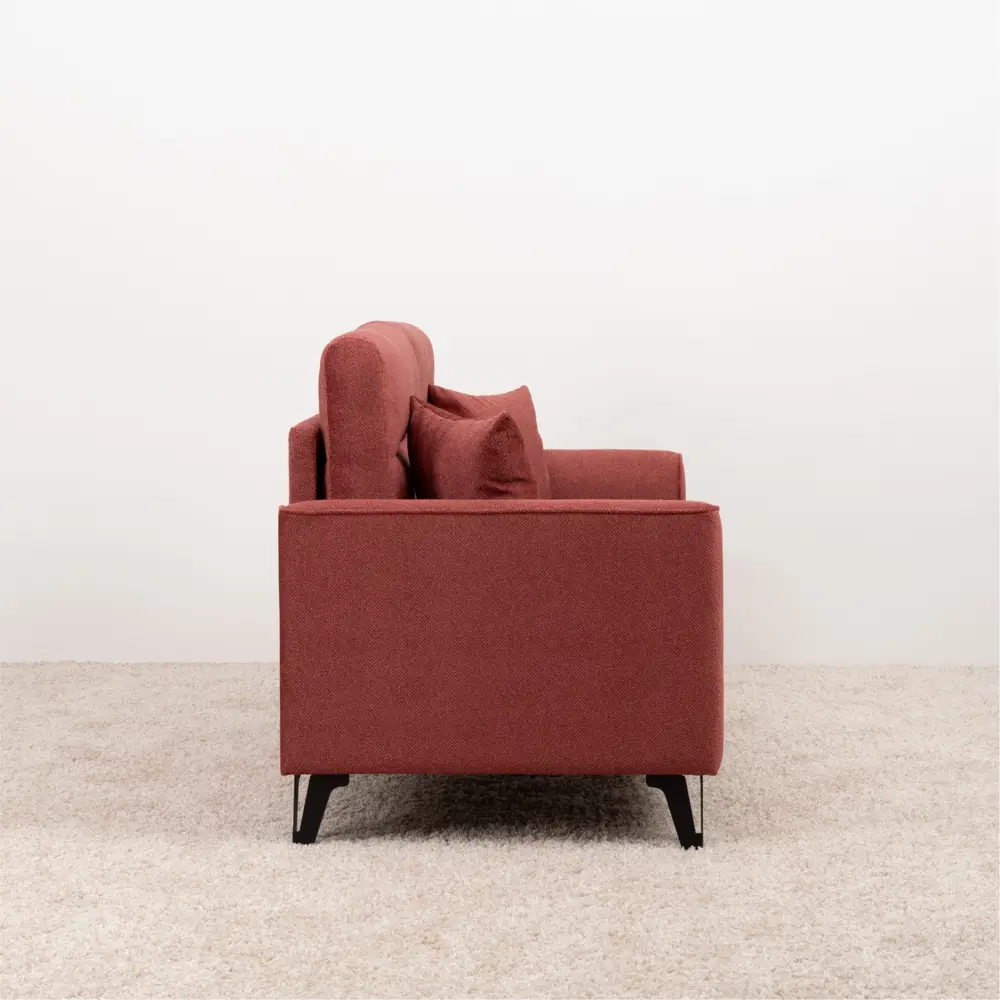 Фото 12 Диван Лоренс 4631172508535 155x92x82 см текстиль цвет красный Фото 12 Диван Лоренс 4631172508535 155x92x82 см текстиль цвет красный