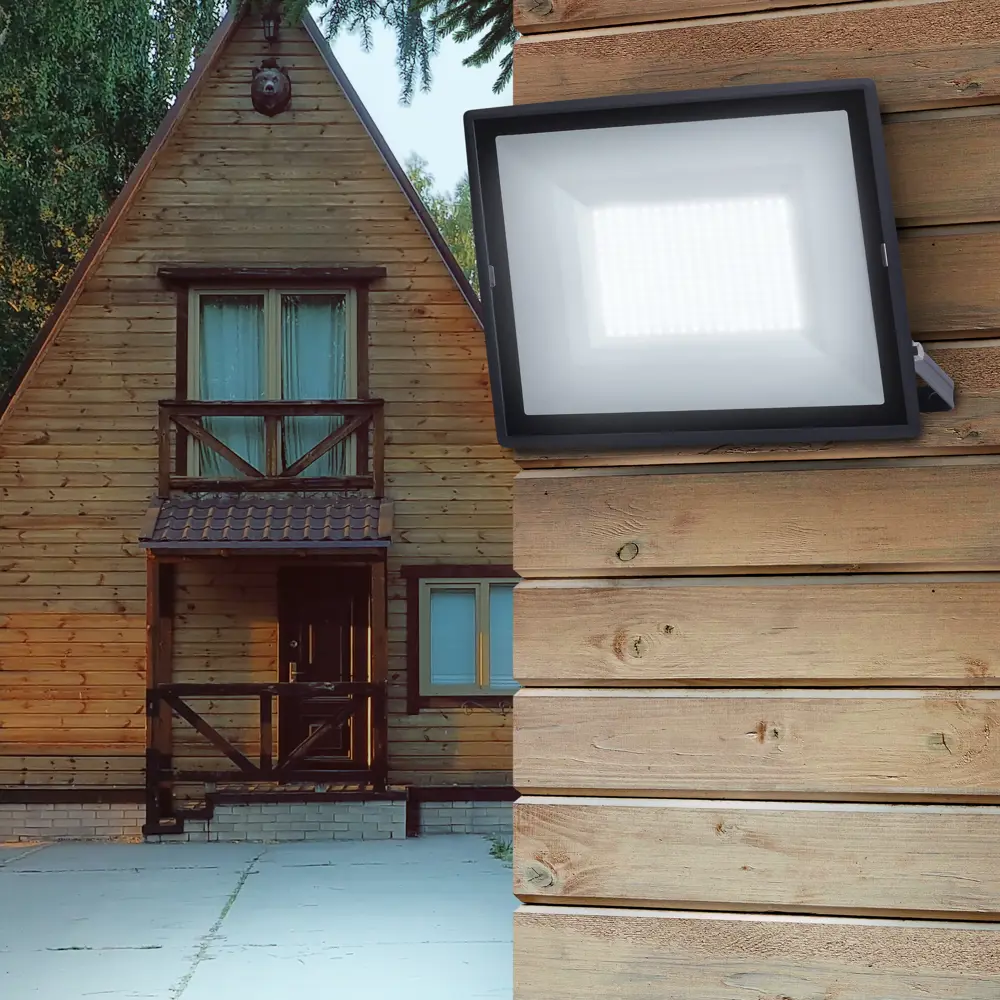 Фото Прожектор светодиодный уличный ЭРА LPR-023-0-65K-200 Б0052028 200 Вт 6500 К IP65 цвет черный Фото Прожектор светодиодный уличный ЭРА LPR-023-0-65K-200 Б0052028 200 Вт 6500 К IP65 цвет черный